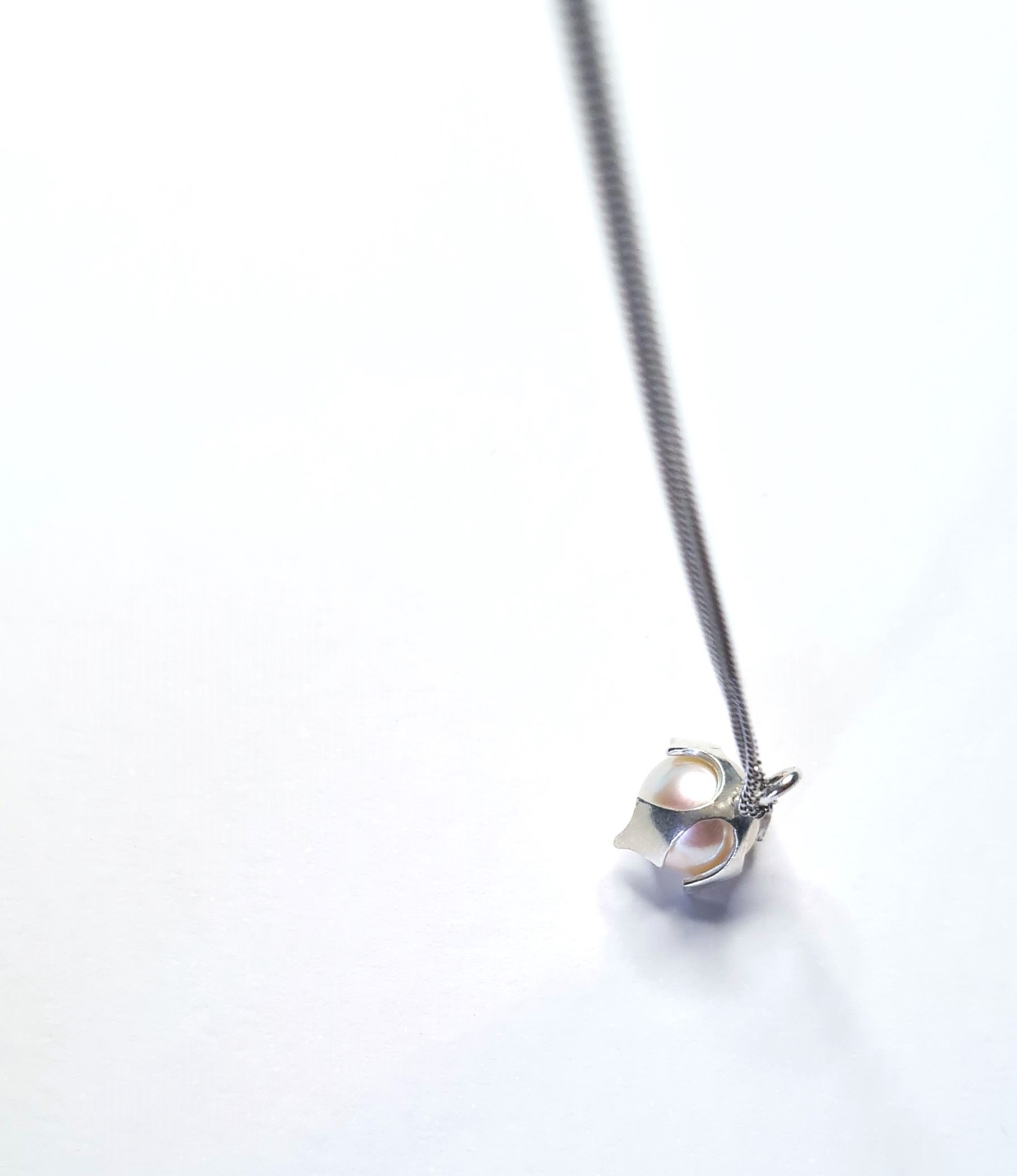 Jen & Andrew Stekhoven — Pearl Pendant view 3